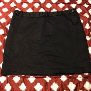 3/$15! NWOT Attention Solid Black Skirt Size 18
